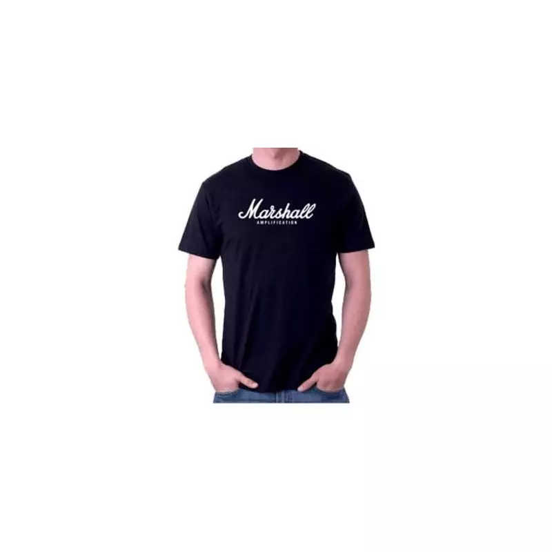 Camiseta Marshall S Negra Chico