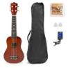 Comprar Max Ukey Ukulele Set Soprano 21 Natural Oscuro al mejor