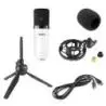 Comprar Vonyx Cm300w Micrófono De Estudio Usb Blanco al mejor