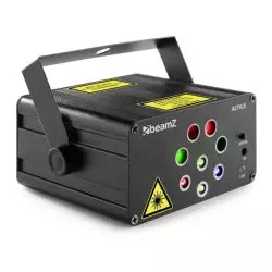 Beamz Acrux Quatro R/G Party Laser Con Rgbw