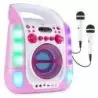 Comprar Fenton Sbs30p Sistema Karaoke Con Cd Y 2 Micros Rosa al
