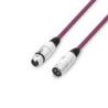 Comprar Adam Hall 3 Star Mmf 0100 Purple XLR-H / XLR-M 1m al