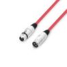 Comprar Adam Hall 3 Star Mmf 0050 Red XLR-H / XLR-M 0,5m al