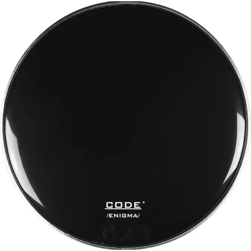 Parche Bombo Code Resonante 24 Enigma Negro