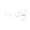 Fonestar FO-552 Distribuidor HDMI 1x2