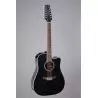 Comprar Takamine GD38 Dreadnought Cutaway 12 St Negra al mejor