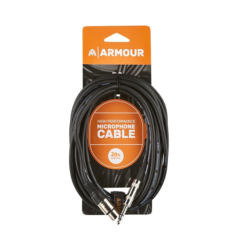 ⚡ Armour CJP20 cable XLR Hembra a Jack 6,3 Macho