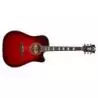 D&#039;angelico Premier Bowery Trans Black Cherry Burst
