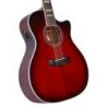 D&#039;angelico Premier Fulton Trans Black Cherry Burst