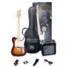 Sx Se2 Pack Guitarra Eléctrica 3 Tone Sunburst