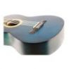 Valencia Vc204tbu Transparent Blue Guitarra Clásica