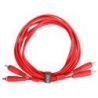 Udg U97003rd Ultimate Audio Cable Set RCA-RCA Straight Red