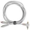 Udg U97005wh Ultimate Audio Cable Set RCA Straight-RCA Angled White