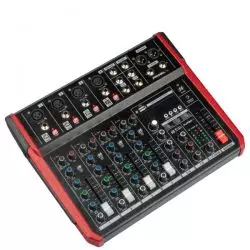 Proel PLAYMIX 8 Mesa de mezclas compacta 8 canales