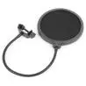 Compra vonyx conjunto estudio / micro de condensor con soporte y paravientos al mejor precio