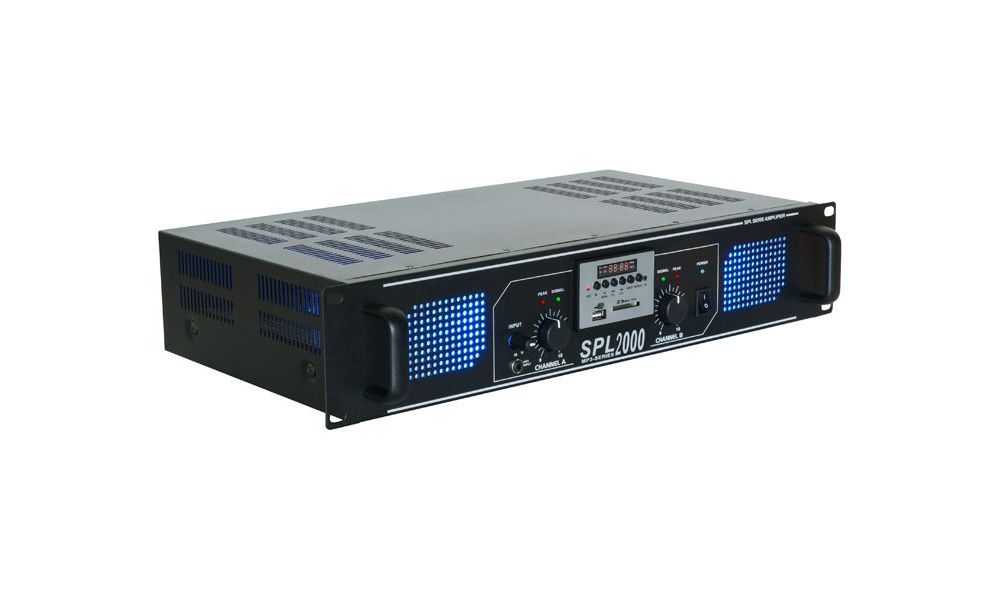 Comprar Skytec Spl Mp Amplificador Con Leds Azules Eq Negr