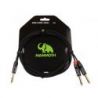 Comprar Mammoth MAM-LINES-JS62J Cable Jack Stereo a Dos Jack