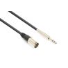Compra Vonyx Cable XLR Macho-Jack 6.3 Stereo (1.5m) al mejor precio