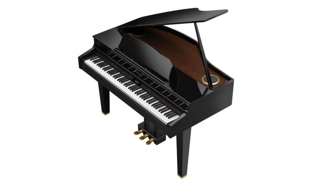 ⚡ Comprar Roland piano de negro pulido MUSISOL