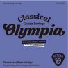 Olympia Artisan Classical Guitar Coated Strings, Silver Fluorocarbon, Normal Tension