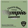 Olympia Artisan Electric Bass Coated Strings, Nickel Wound, 045-100