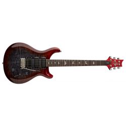 PRS SE Studio Charcoal Cherry Burst
