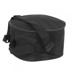 FUNDA TAMBOR 35X35 SIN ACOLCHADO NEGRO ORTOLA