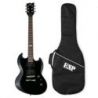 Compra LTD viper10 KIT BLK Guitarra Electrica con Funda al mejor precio