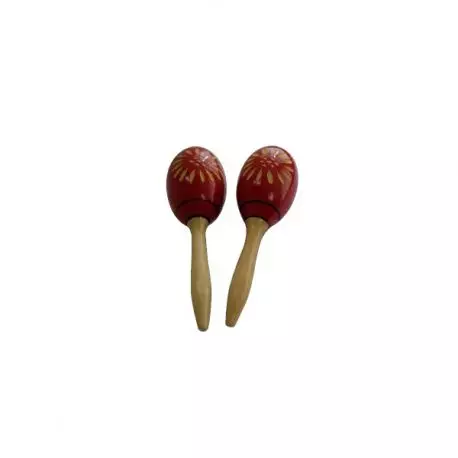 maracas de madera Jinbao M22 par 9