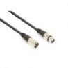 Compra VONYX DMX Cable 3-Pin XLR Macho - XLR Hembra 3m (110Ohm) al mejor precio