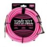 Compra ERNIEBALL INSTRUMENTOS TRENZADO JACK-JACK SA 25,4 cm - Rosa / Neo al mejor precio