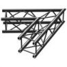 BEAMZ P30-C20 Truss 2 vias corner 60º Negro