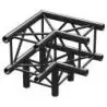 BEAMZ P30-C30 Truss 3 vias corner 90º Negro