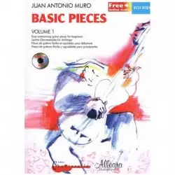 MURO BASIC PIECES Guitarra VOL.1 Audio Online