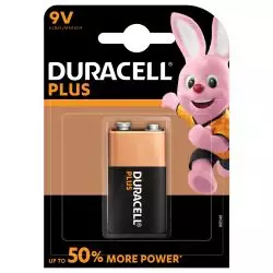 Duracell PLUS 6LR61 MN1604 Alcalina 9V
