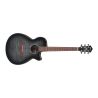 Oferta guitarra electroacústica Ibanez AEG70 Transparent Charcoal Burst High Gloss al mejor precio