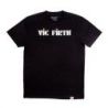 Camiseta Vic Firth BLACK LOGO TEE talla M