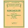 BURGMÜLLER 25 Estudios fáciles y progresivos