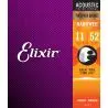 Compra elixir nanoweb 16052 92/8 custom light phosphor bronze al mejor precio