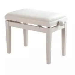 Banqueta Regulable Amadeus PB007 Blanco mate