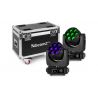 Comprar Beamz Mhl740 Cabeza Movil Led Zoom 7X40w 2 Piezas En